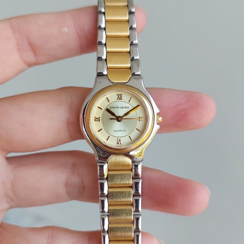 นาฬิกา Pierre Cardin Quartz Lady มือสองของแท้100%
