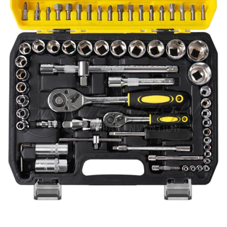 DELTON King Tools ชุดเครื่องมือ ประแจ ชุดบล็อก 94 ชิ้น ขนาด 1/4 นิ้ว และ 1/2 นิ้ว KING TOOLS SERIES รุ่น DKT-94PCS