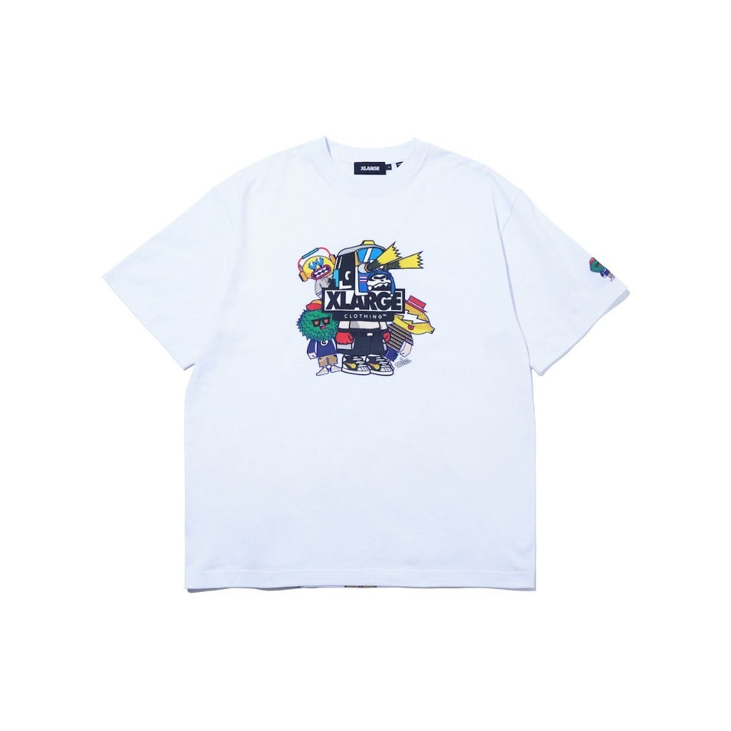 เสื้อยืดเเขนสั้น XLARGExHELLOIAMJK S/S TEE 2 - WHITE