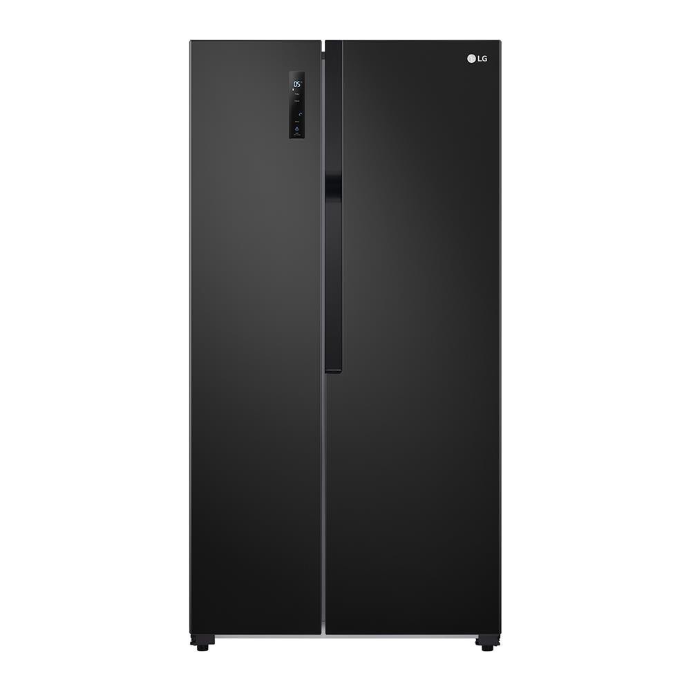 LG ตู้เย็น SIDE BY SIDE  GC-B187JBAM.AHBPLMT 18 คิว สีดำ