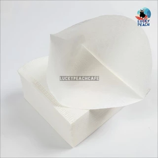 CAFEC Abaca Paper Filter [Cone Shape] White/Brown สินค้าของแท้จากญี่ปุ่น