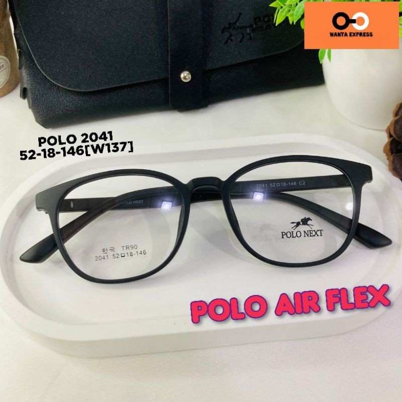 กรอบแว่นผู้ชาย ยืดหยุ่น POLO 2041 2815 7008 7009 ตัดแว่น สายตาสั้น แว่นกรองแสง บลูบล็อก ออโต้ สั่งตัดเลนส์ หน้าใหญ่