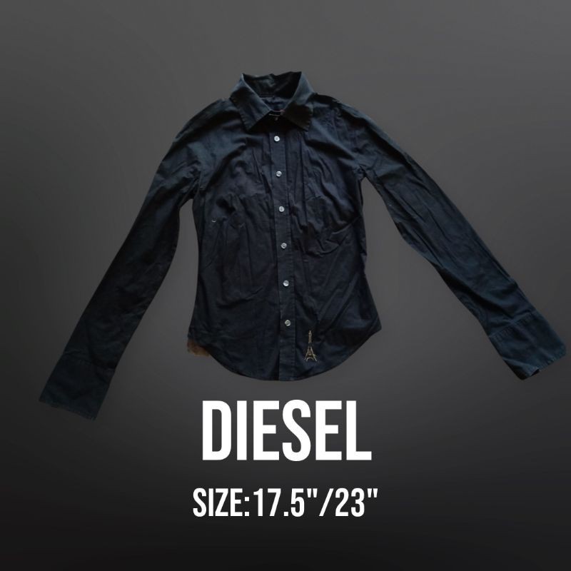 เสื้อเชิ้ตDieselแท้มือสองญี่ปุ่น