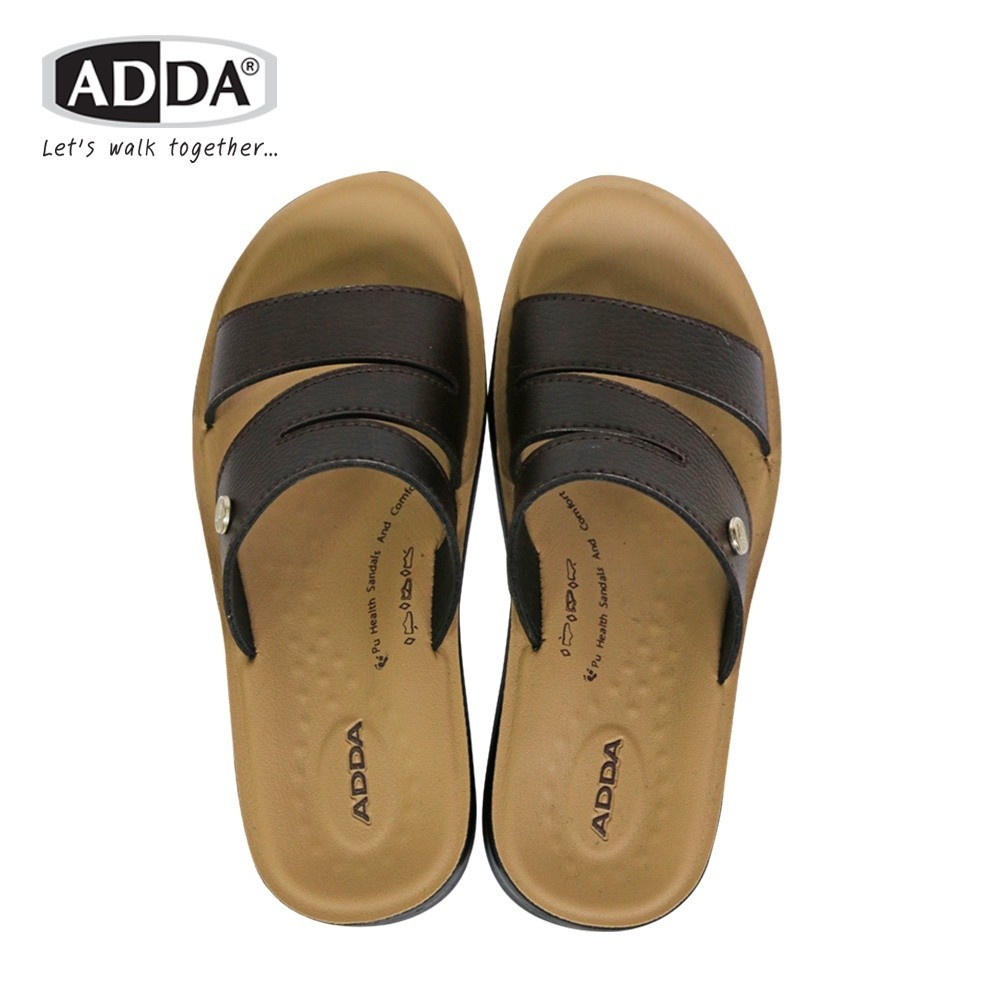 🔥ADDA 74807 รองเท้าแตะลำลอง รองเท้าผู้หญิง ทรง ใส่สบาย พื้นนุ่ม สไตล์วินเทจ ไซส์ 35-40 สี ดำ แดง ครีม น้ำตาล Maksim - รูปที่ 5