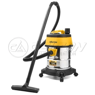 DELTON เครื่องดูดฝุ่น 20 ลิตร 1,800 วัตต์ Wet & Dry Vacuum Cleaner รุ่น WDC-20L ถังสแตนเลส ดูดเปียก ดูดแห้ง