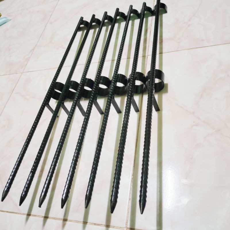 พร้อมส่ง ที่ปักคันเบ็ดตกปลาหน้าดิน ที่วางคันเบ็ด แข็งแรงทนทาน พ่นสีเก็บงานอย่างดี ขนาด 50 ซม.และ 60 ซม. ราคา ถูกที่สุด ดีลบีเคเค แกลเลอรีภาพที่ 8