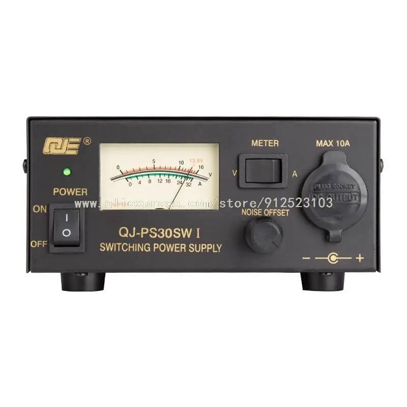 Maxgeek QJ-PS30SW I Switching Power Supply DC Stabilized Power Supply 13.8V 30A สำหรับวิทยุรถยนต์ตัว