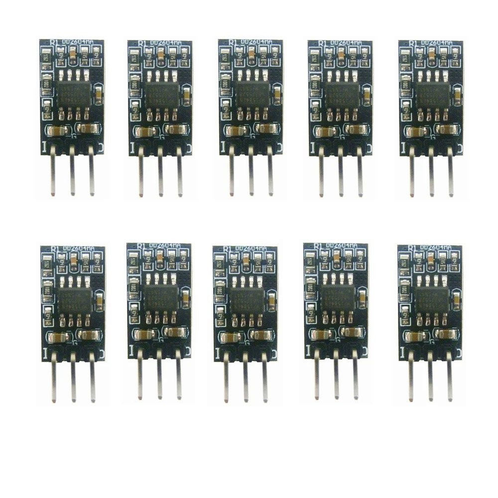 10 Pcs Mini ขนาด2A DC-DC 4.5V-27V ถึง3.3V 4.2V 5V Buck Converter โมดูล DD4012SA DD2712SA L7805รุ่นอั