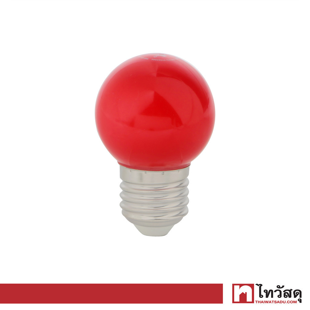 LUZINO หลอดไฟ LED 1 วัตต์ สีแดง รุ่น SKG45CBR-1W G45 E27 (แพ็ค 2 หลอด)