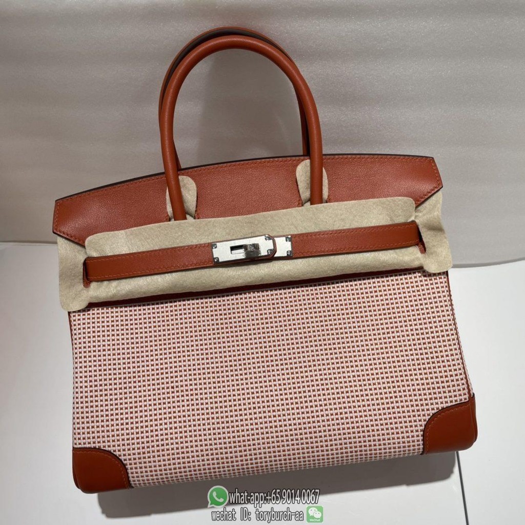 limited edition swift&amp;canvas Her birkin 30 designer handbag holiday beach tote