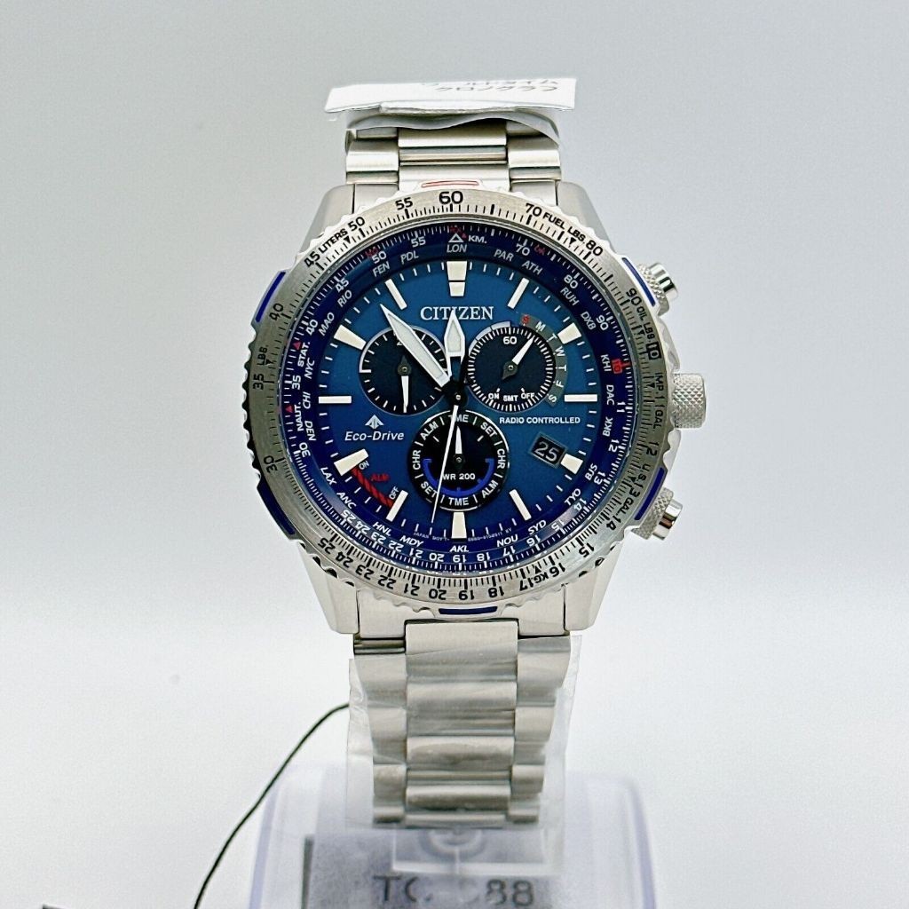 Jdm Watch Citizen Promaster Sky Cb5000-50L นาฬิกาข้อมือ พลังงานแสงอาทิตย์ สําหรับผู้ชาย
