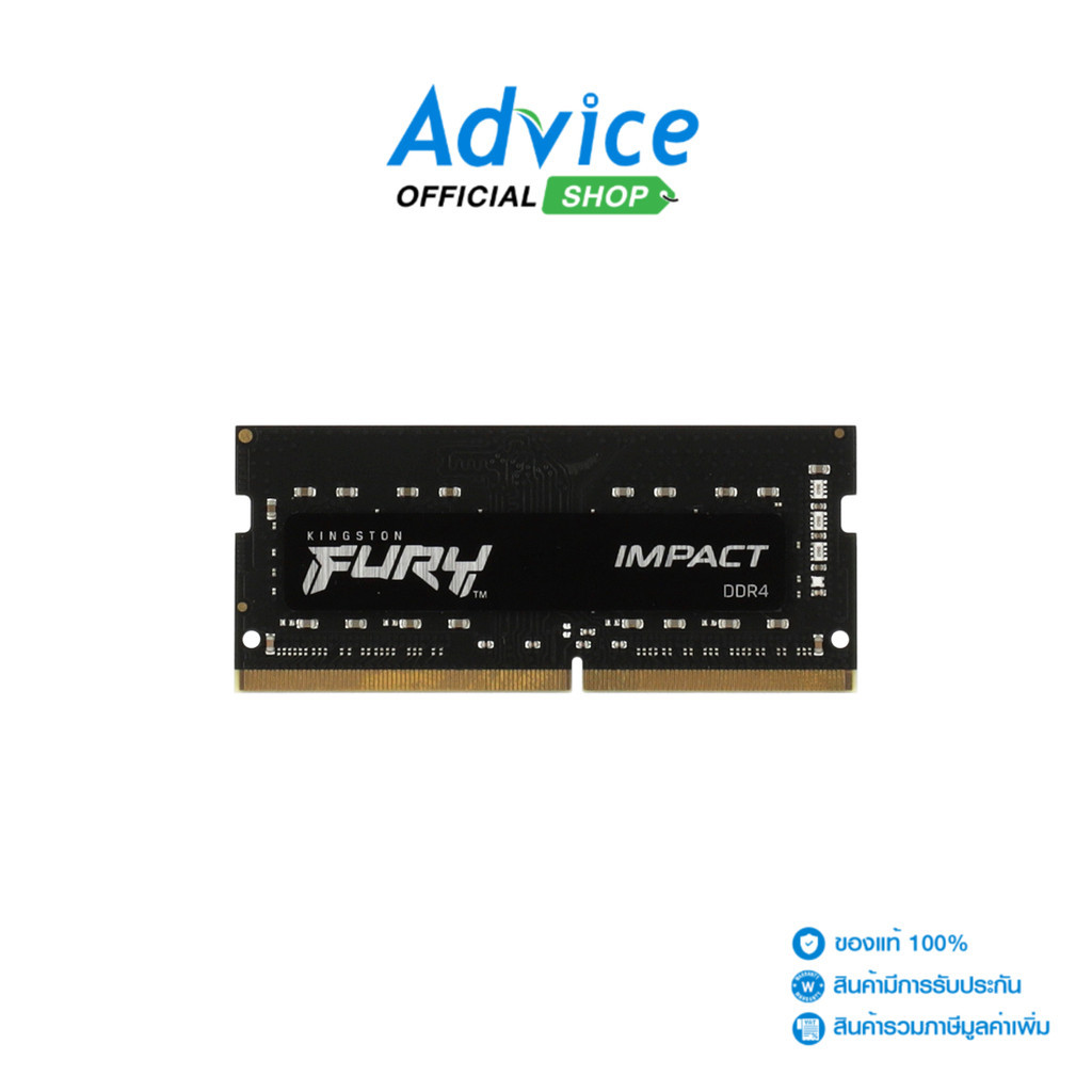 KINGSTON RAM DDR4(2666, NB) 8GB FURY IMPACT (KF426S15IB/8) - A0138059
