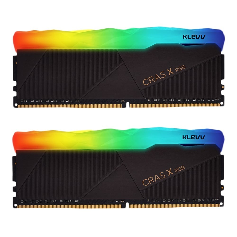 16GB (8GBx2) DDR4/3200 RAM PC KLEVV CRAS X RGB (KD48GU880-32A160X)