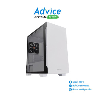 THERMALTAKE mATX CASE (เคสคอมพิวเตอร์) (NP) S100 TG (SNOW,CA…