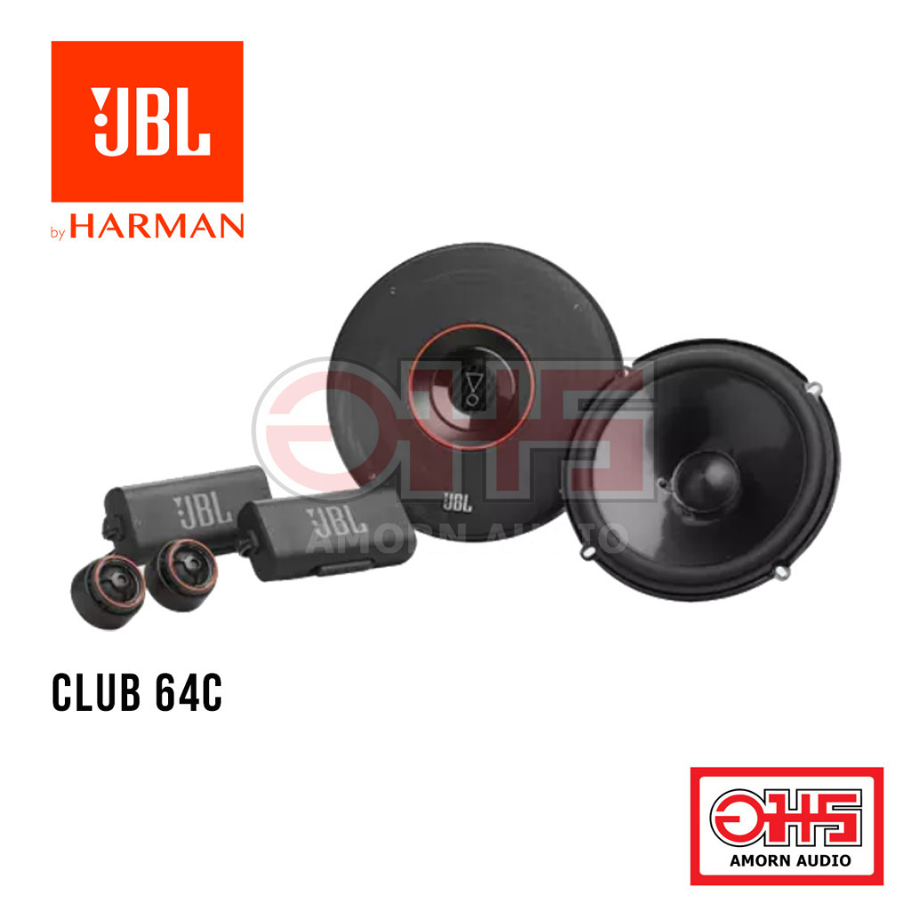 JBL Club 64C component speakers / Power Handling 70W RMS, 210W peak / AMORN AUDIO