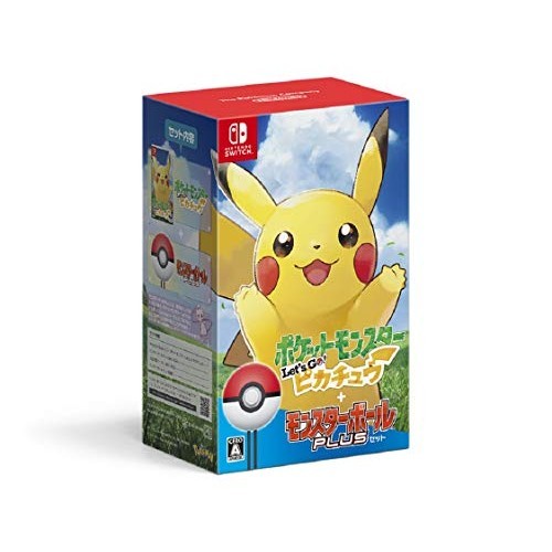 นินเทนโด Pokemon Let's Go! Pikachu Monster Ball Plus Set - สวิตช์ Let's Go! ชุดปิกาจู มอนสเตอร์บอล พลัส รายการเดียว สินค้าของแท้ใหม่เอี่ยมที่จำหน่ายในญี่ปุ่นถูกกฎหมาย