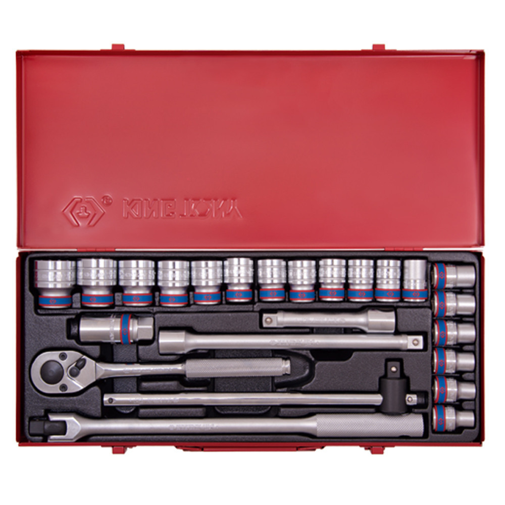 KINGTONY บล็อกชุด 1/2" 4026MR ชุด24ชิ้น