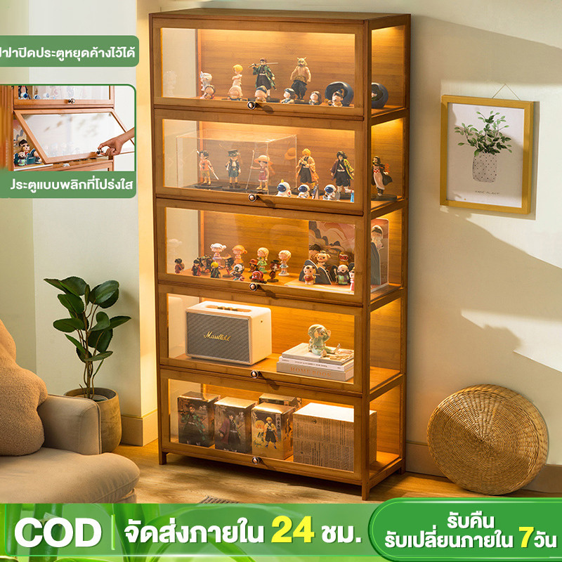 ตู้โชว์โมเดล กล่องโชว์โมเดลรถฝาหน้าเปิดได้ เก็บได้เยอะ รับน้ำหนักได้ดี ประหยัดพื้นที่ มีหลายขนาด
