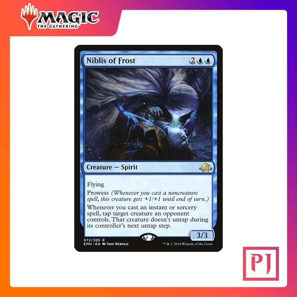 [MTG] Niblis of Frost [EMN] [BLUE] [RARE] [NORMAL] [ENG] (การ์ดเมจิค / Magic the Gathering)