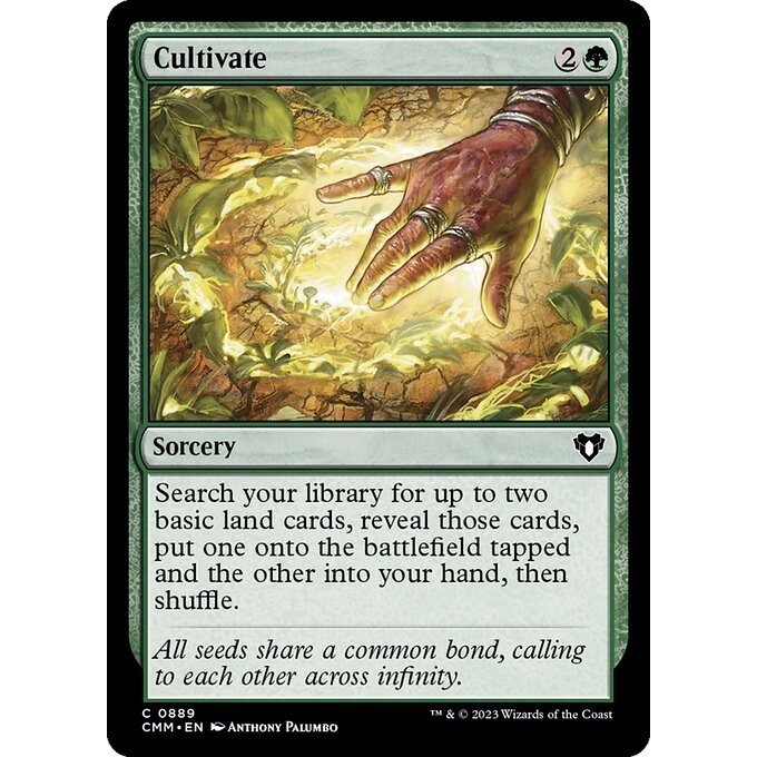 [Commander Masters] - [CMM] - [Cultivate] - (C) - [2023]