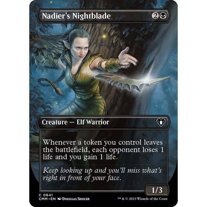 Commander Masters Variants: Nadier's Nightblade