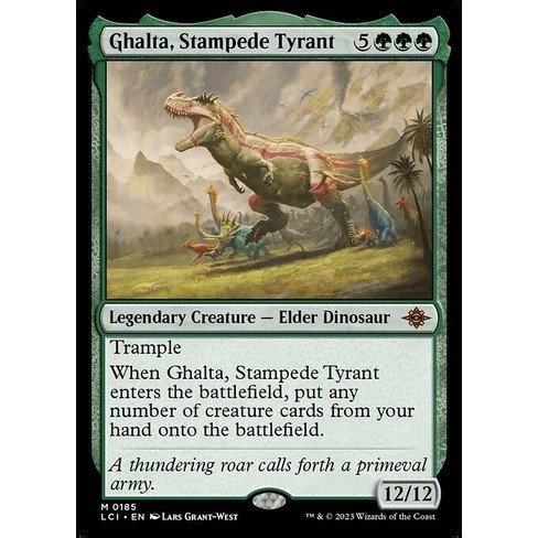 [The Lost Caverns of Ixalan] - [LCI] - [Ghalta, Stampede Tyrant] - (M) - [2023]
