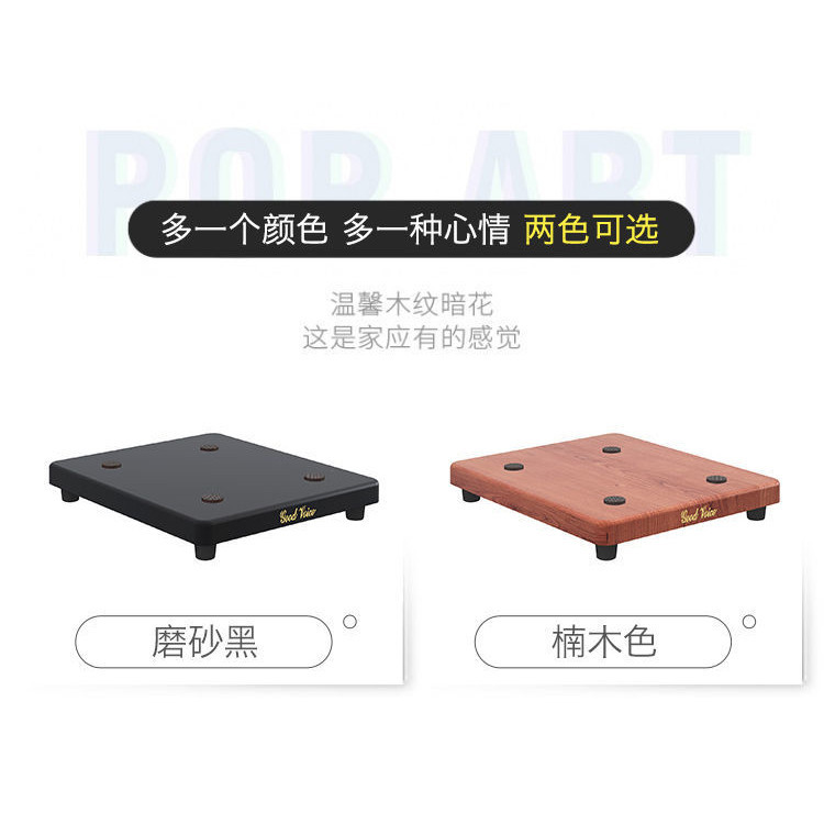 ถาดลำโพงขาตั้งกล้องที่กำหนดเองแผ่นรองลำโพงดูดซับแรงกระแทก