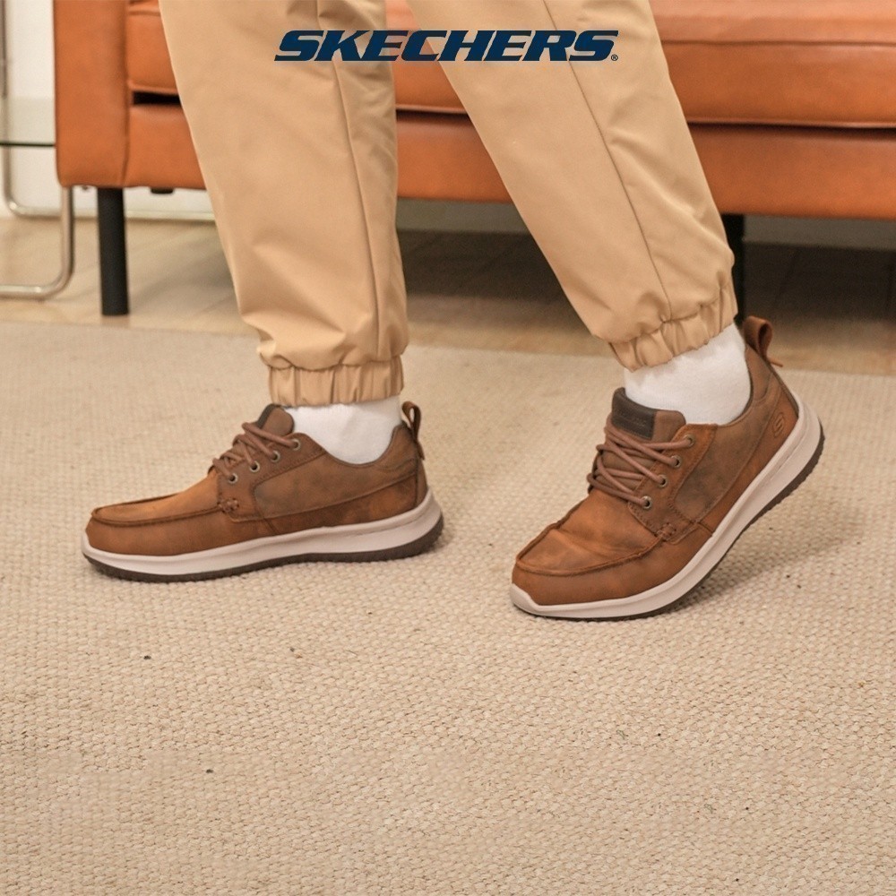 Skechers สเก็ตเชอร์ส รองเท้า ผู้ชาย Usa Street Wear Delson Shoes - 65869-CDB