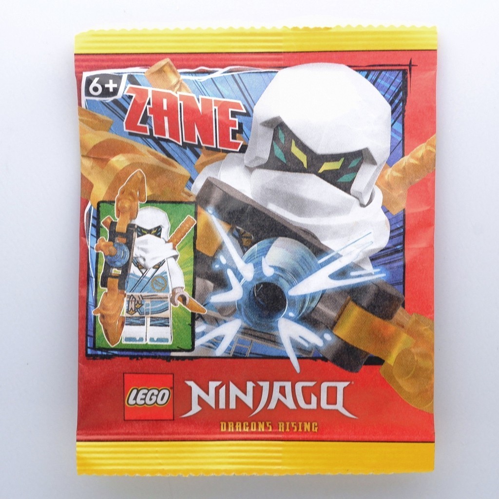 Lego Zane Dragons Rising paper bag Polybag