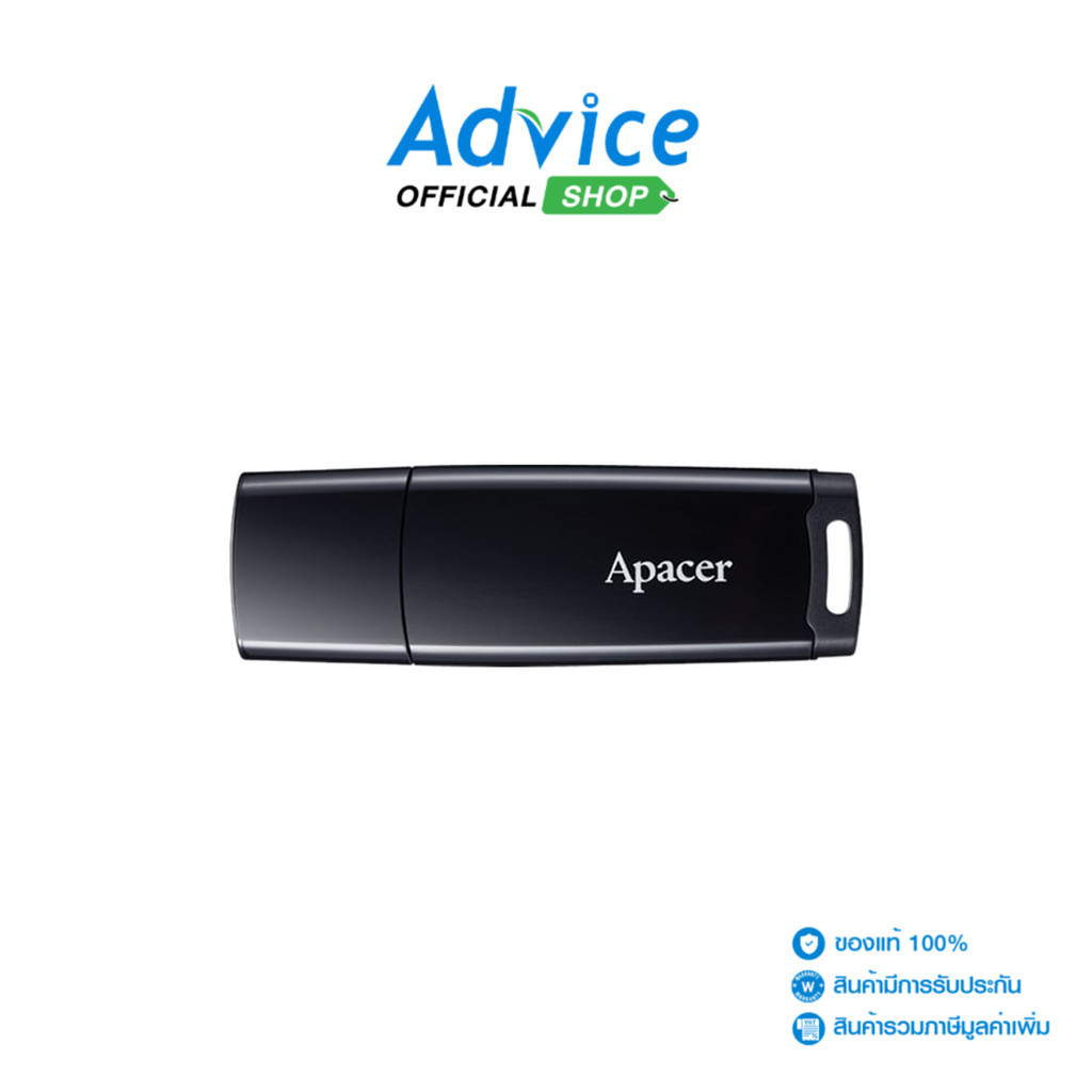 APACER Flash Drive  64GB  (AH336) Black - A0120606