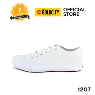 GOLDCITY รองเท้าผ้าใบ แฟชั่น แบบผูกเชือก UNISEX ใส่สบาย น้ำหนักเบา กันลื่น (36-45) รุ่น 1207