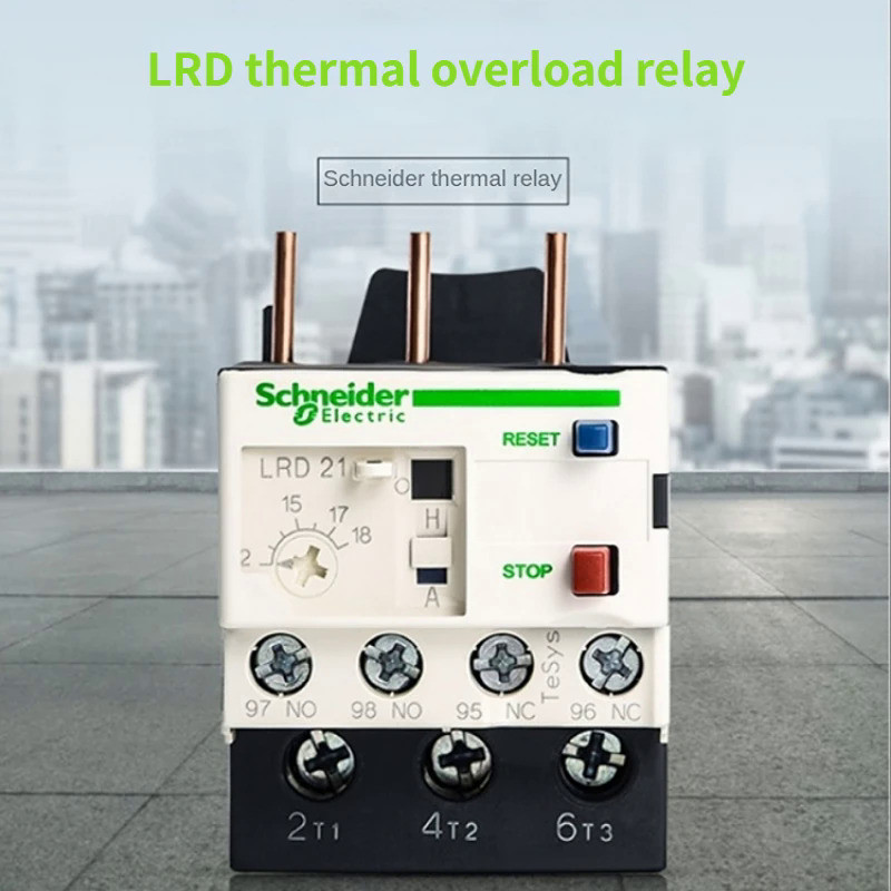 ชไนเดอร์รีเลย์ความร้อน LC1D ป้องกันการโอเวอร์โหลด LRD รีเลย์ป้องกันความร้อนสามเฟส LRD12C LRD14C LRD2