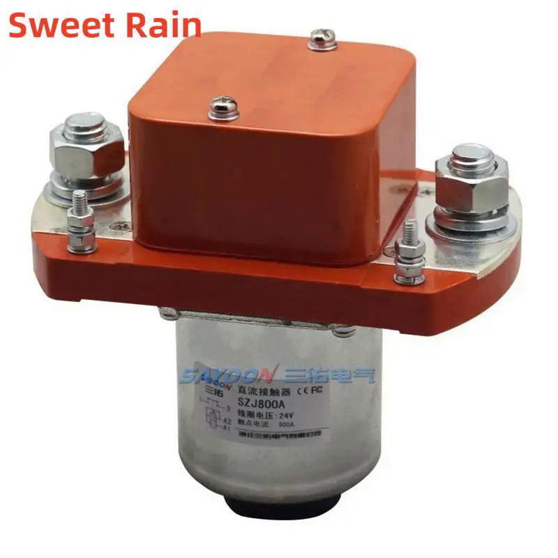 Sayoon SZJ-800A Dc Schakelaar MZJ-800A Power Relais Dc 12V 24V 36V 48V 60V 72V 120V สำหรับ Auto Sche