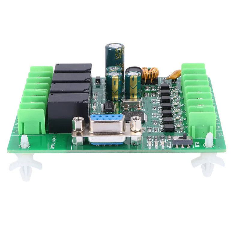 Plc Fx1N-10Mr บอร์ดควบคุมอุตสาหกรรม Plc ตัวควบคุมบ้านอัจฉริยะที่ตั้งโปรแกรมได้