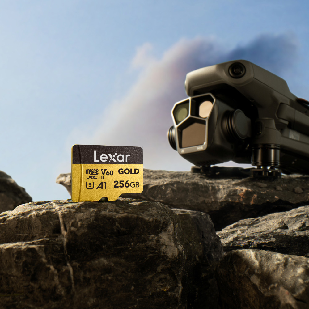 การ์ดหน่วยความจำ ไมโครเอสดีการ์ด LEXAR GOLD MICROSD CARD 128GB UHS-II U3 V60 FULL-HD 3D 4K RW280/100MB/S (LMSGOLD128G)_5