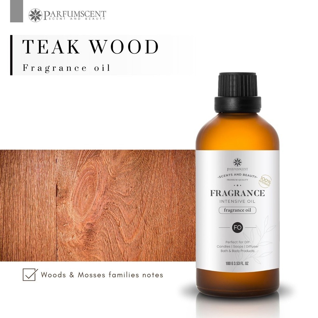 PARFUMSCENT หัวน้ำหอม Teak Wood/507129  Fragrance Oil