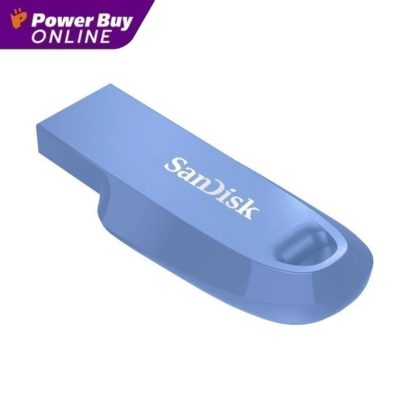 SANDISK Ultra Curve 3.2 แฟลชไดรฟ์ (64GB,สี Navy Blue) รุ่น SDCZ550-064G-G46NB
