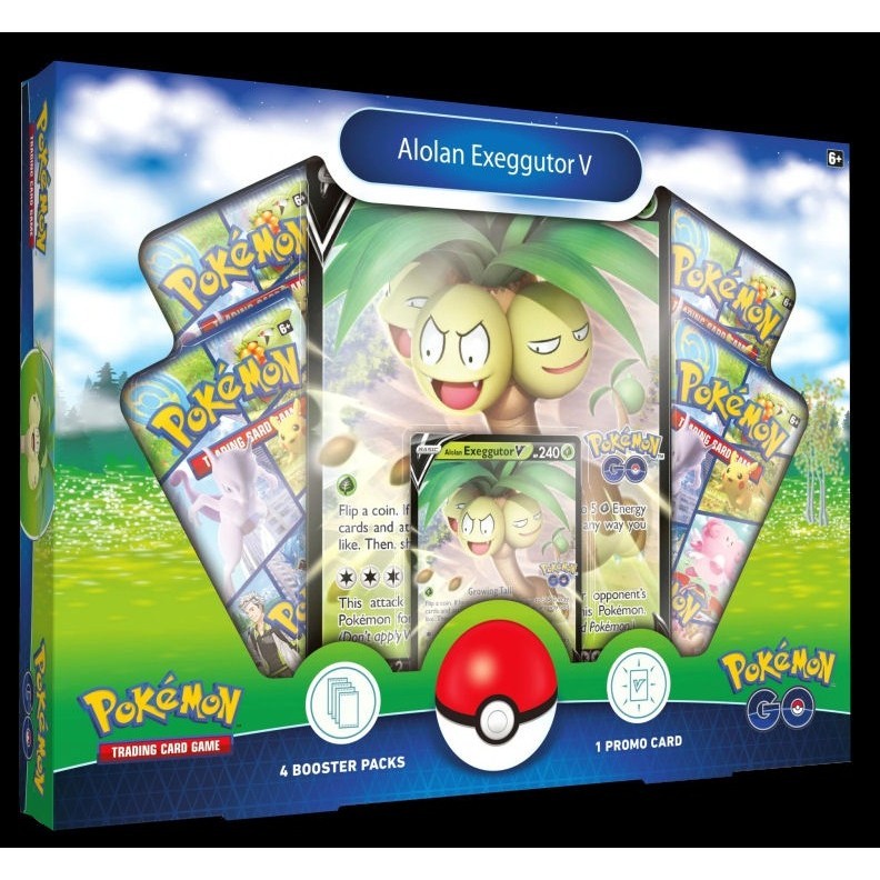 PE PE-VBOX--ALEX PE Aloan Exeggutor V Box Pokemon V Box 1 EN Box PE-VBOX--ALEX