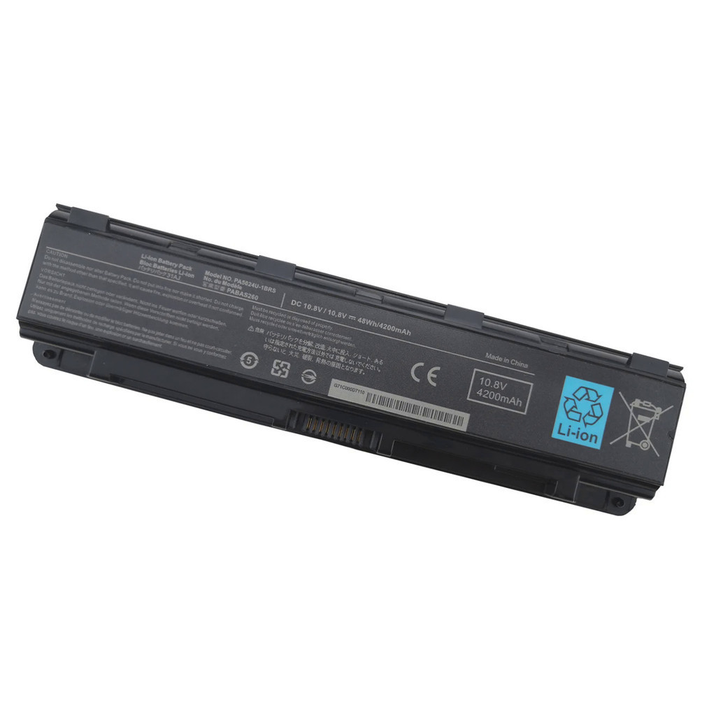 48wh 4200MAh แบตเตอรี่แล็ปท็อปสำหรับ Toshiba Satellite PA5024U-1BRS 5024 5023 C850 C855D PA5023U-1BR