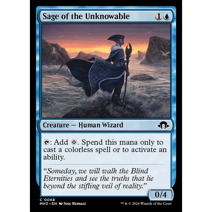 [Modern Horizons 3] - [MH3] - (C) -[Sage of the Unknowable] -  [2024]
