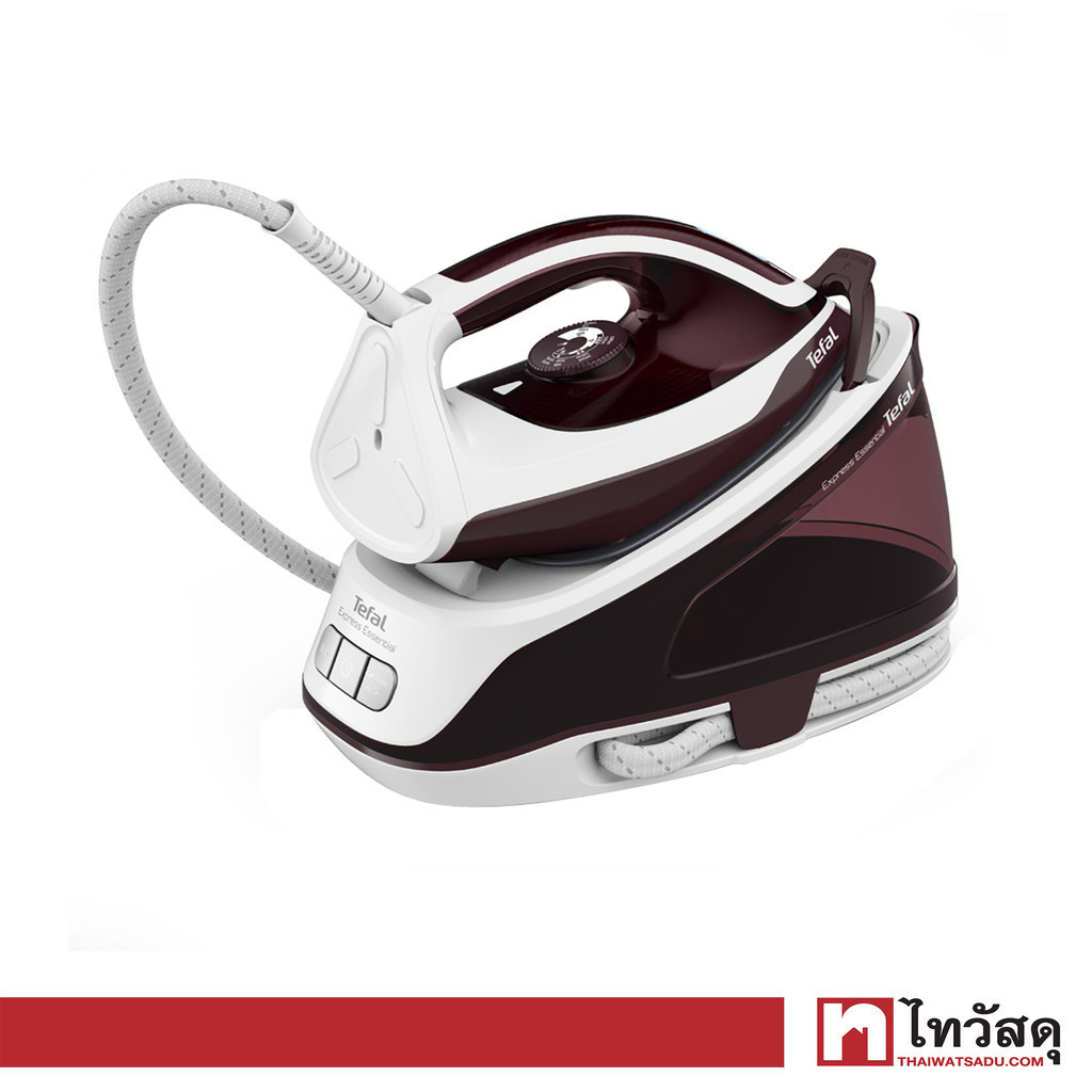 TEFAL เตารีดแรงดันไอน้ำ รุ่น SV6120 กำลัง 2,400 วัตต์ สีแดง