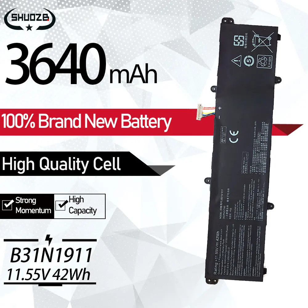 New C31N1911 B31N1911 Battery For ASUS VivoBook Flip 14 TM420IA Series V4050FF V4050FA M413DA-WS51 F