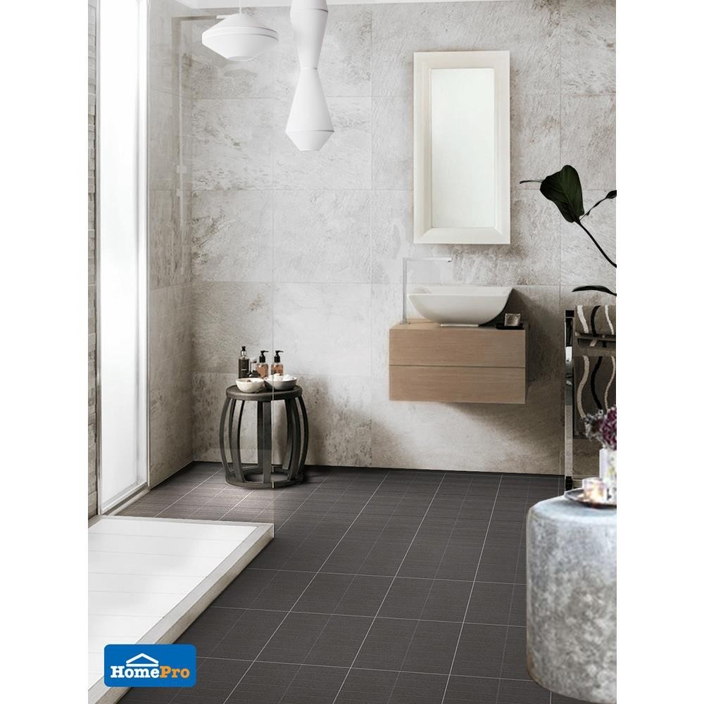 DURAGRES กระเบื้องพื้น 12x12 นิ้ว นิวออร์ลีนส์ ดำ A จัดส่งโดย HomePro - รูปที่ 2