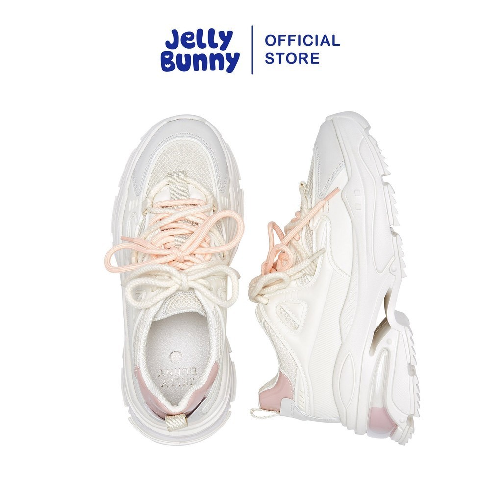 JELLY BUNNY รองเท้าผ้าใบ Zuke White รุ่น B24SLNI005