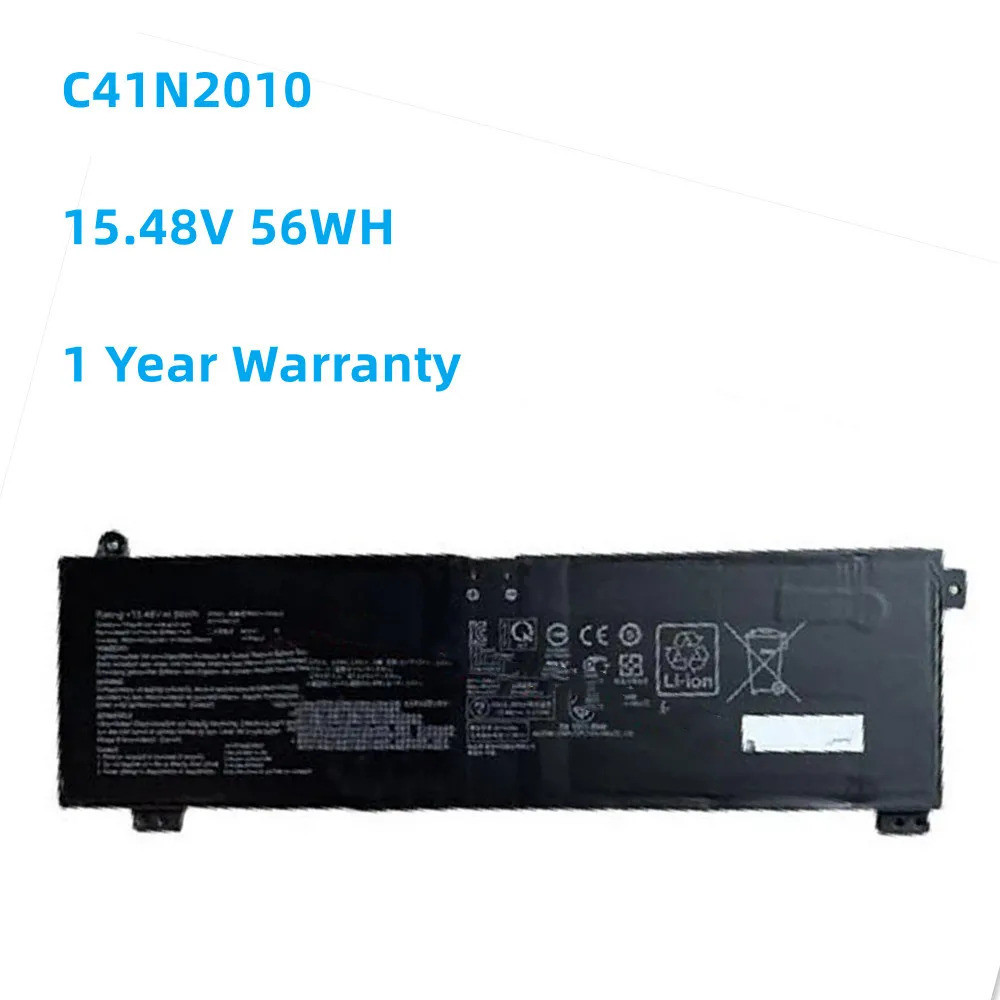 New C41N2010 battery for Asus G713QE-HX023 ROG strip G15 G713QE-HX031 G17 15 V 3620mAh