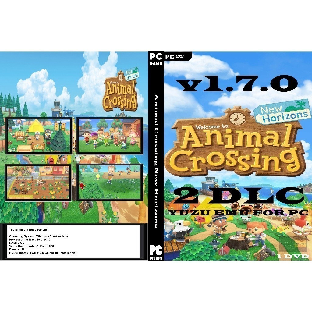 แผ่น Game PC Animal Crossing New Horizons (1DVD)