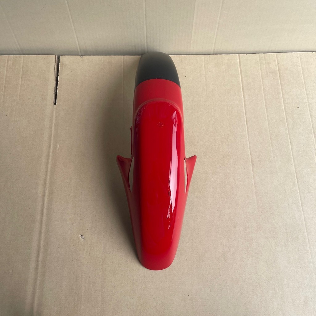 บังโคลนหน้า LS NEW ชุดสี ชุดแต่ง แฟริ่ง เฟรมรถ Ls 125 ตัวใหม่ สีแดง