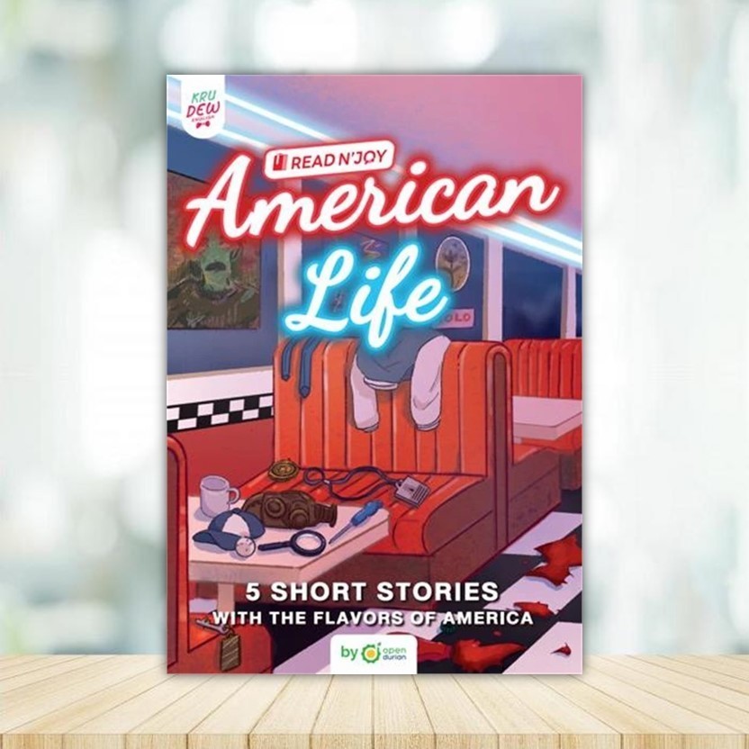 หนังสือ Read N' Joy: American Life ผู้แต่ง ครูดิว OpenDurian สนพ.OpenDurian หนังสือภาษาต่างประเทศ BK03