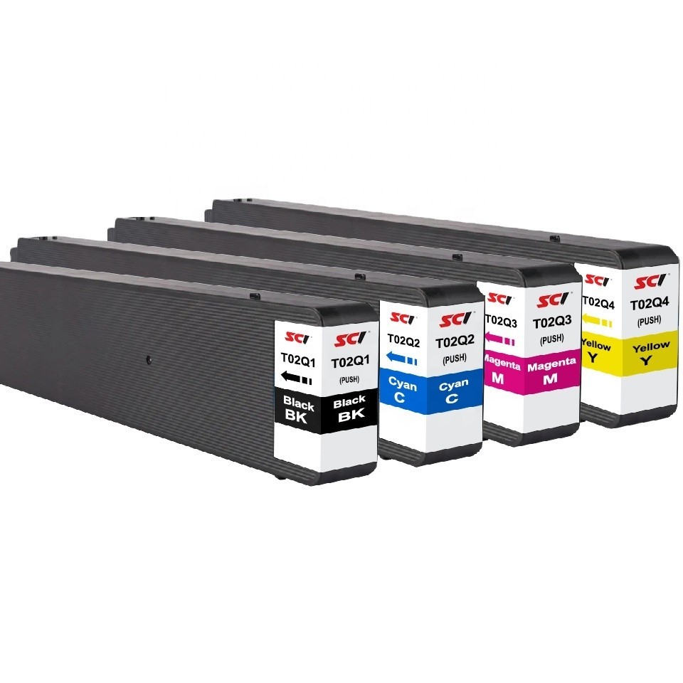 Supricolor Compatible Ink Cartridge T02Q1 T02Q4 cartucho T40Q1 For Epson T02Q BK for WorkForce Enter