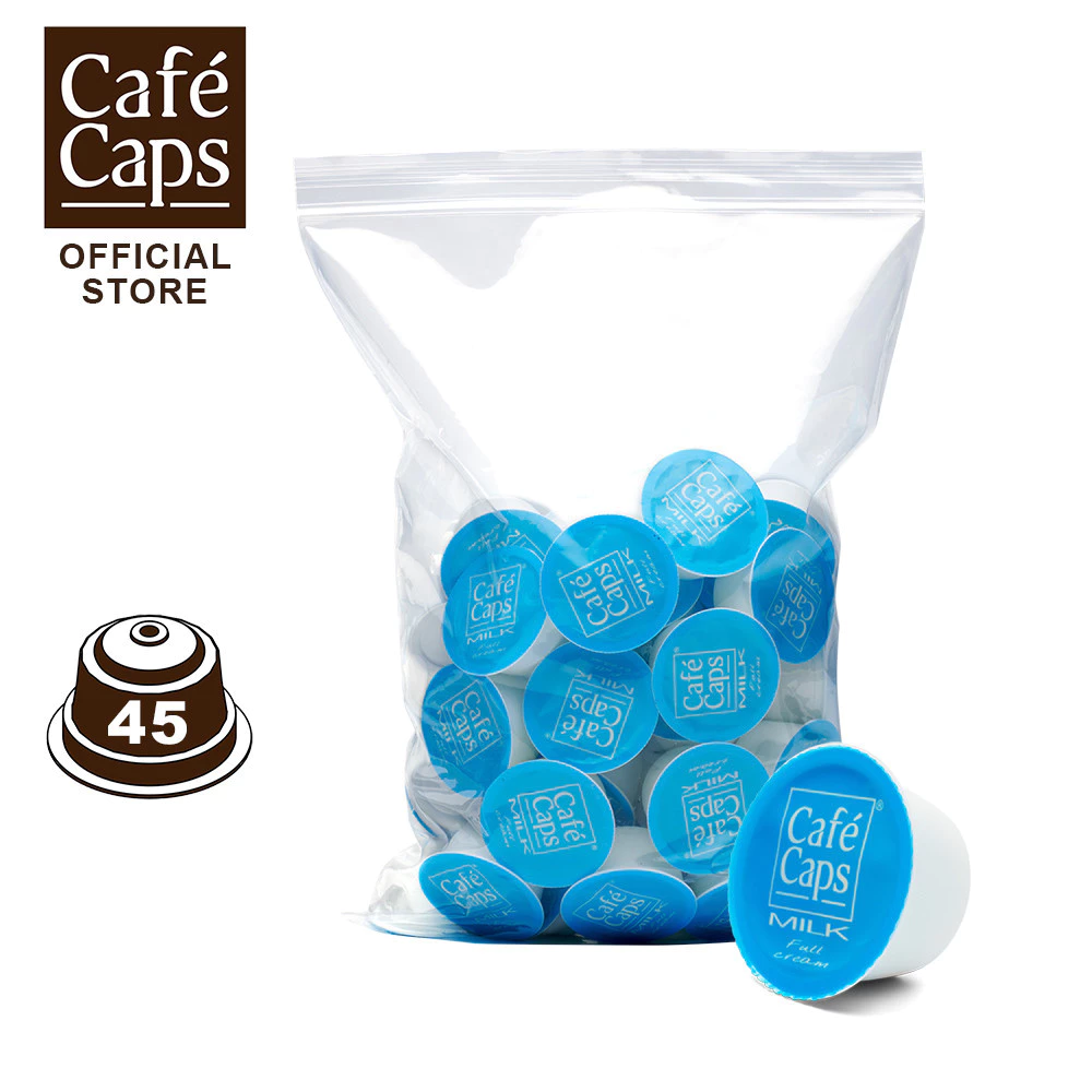Dolce Gusto Compatible Milk Capsule - Cafecaps (1 Bag X 45 Caps) | แคปซูลนม